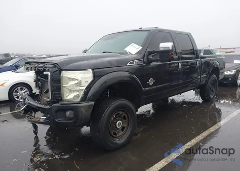 2015 Ford F-250 Lariat from USA, damaged, VIN 1FT7W2BT8FEB02139